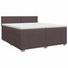 vidaXL &Kappa;&rho;&epsilon;&beta;ά&tau;&iota; box spring &mu;&epsilon; &sigma;&tau;&rho;ώ&mu;&alpha; &Sigma;&kappa;&omicron;ύ&rho;&omicron; &Kappa;&alpha;&phi;έ 200 x 200 cm Ύ&phi;&alpha;&sigma;&mu;&alpha;