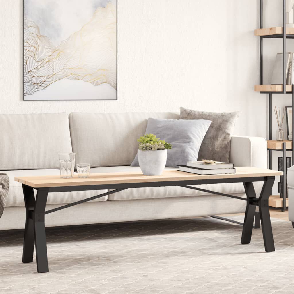 vidaXL Πόδια Τραπεζιού Σαλονιού σε Σχήμα «Y» 140x30x43 εκ. Ατσάλι