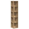 vidaXL Γωνιακό ντουλάπι Artisan Oak 33x33x165 cm Κατασκευασμένο ξύλο