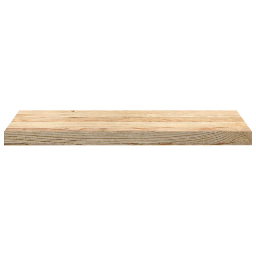 vidaXL Πατάκια Σκάλας 2 τεμ. 70x25x2 εκ. Ακατέργαστο Μασίφ Ξύλο Δρυός