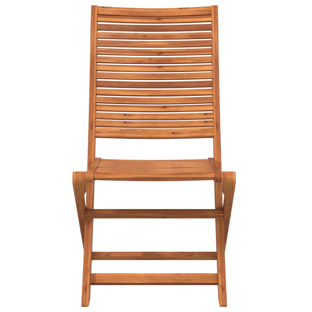 vidaXL Καρέκλες Κήπου Πτυσσόμενες 6 τεμ. 51x66x95 εκ. Μασίφ Ακακία