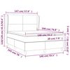 vidaXL &Kappa;&rho;&epsilon;&beta;ά&tau;&iota; Boxspring &mu;&epsilon; &Sigma;&tau;&rho;ώ&mu;&alpha; &Sigma;&kappa;&omicron;ύ&rho;&omicron; &Mu;&pi;&lambda;&epsilon; 140x190 &epsilon;&kappa;. &Beta;&epsilon;&lambda;&omicron;ύ&delta;&iota;&nu;&omicron;