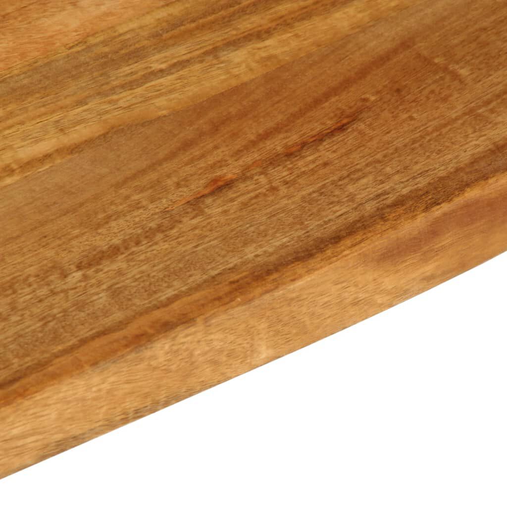 vidaXL Επιφάνεια Τραπεζιού 70x30x3,8 εκ. Live Edge Μασίφ Ξύλο Μάνγκο