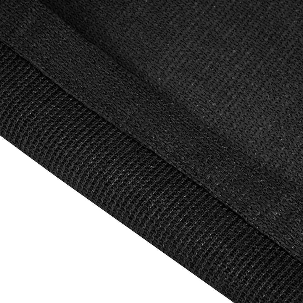 vidaXL Χαλί Σκηνής Μαύρο 250 x 450 εκ.