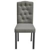 vidaXL Καρέκλες Τραπεζαρίας 6 τεμ. Γκρι Υφασμάτινες