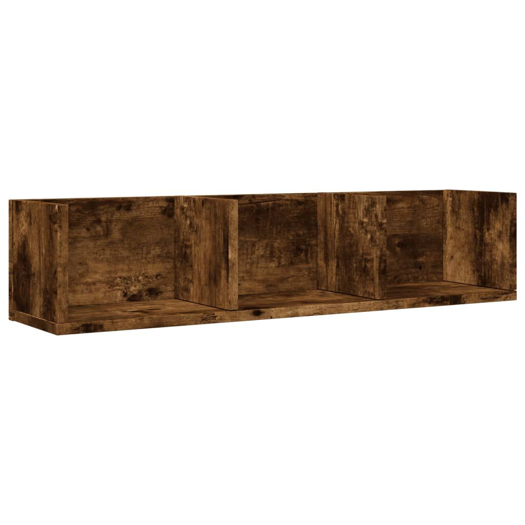 vidaXL Ντουλάπια Τοίχου Καπνιστή δρυς 75x18x16,5 εκ. Επεξ. Ξύλο