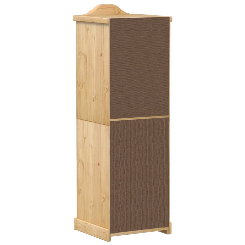 vidaXL Ντουλάπα Corona 55x52x170 εκ. από Μασίφ Ξύλο Πεύκου
