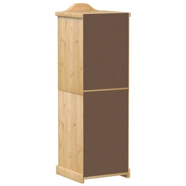 vidaXL Ντουλάπα Corona 55x52x170 εκ. από Μασίφ Ξύλο Πεύκου