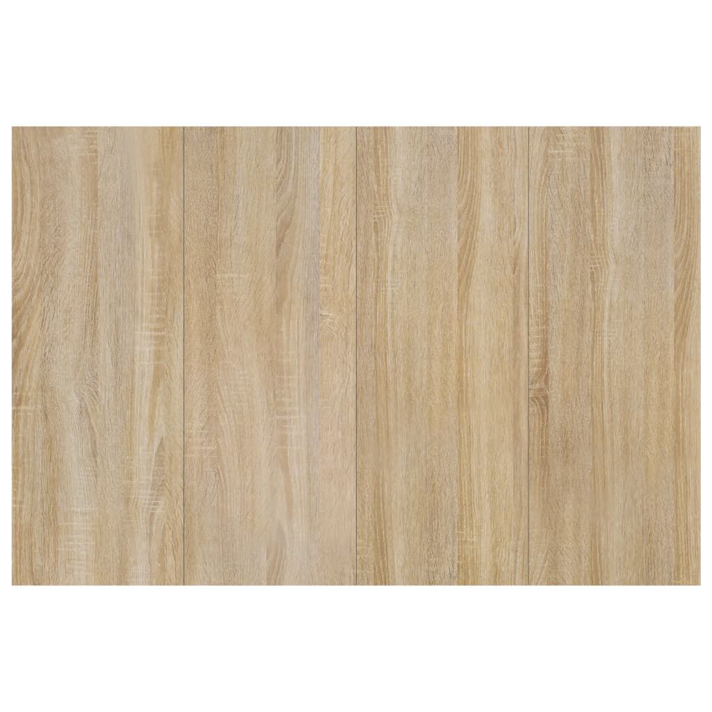 vidaXL Κεφαλάρι Κρεβατιού Sonoma Δρυς 120x1,5x80 εκ. Επεξεργ. Ξύλο