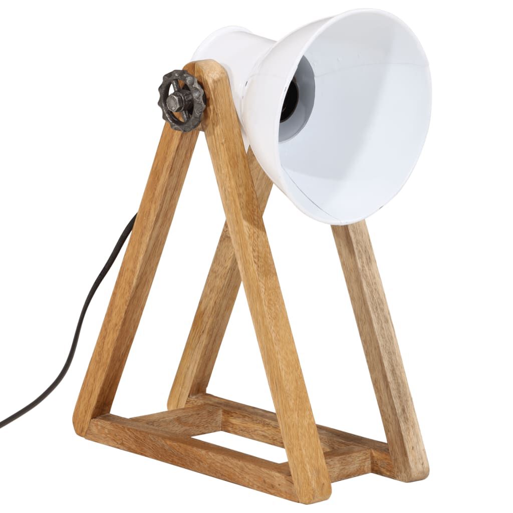 vidaXL Φωτιστικό Γραφείου 25 W Λευκό 30x17x40 εκ. Ε27