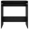 vidaXL Γραφείο Μαύρη Οξυά 77.5 x 43 x 79 εκ. Επεξεργασμένο ξύλο