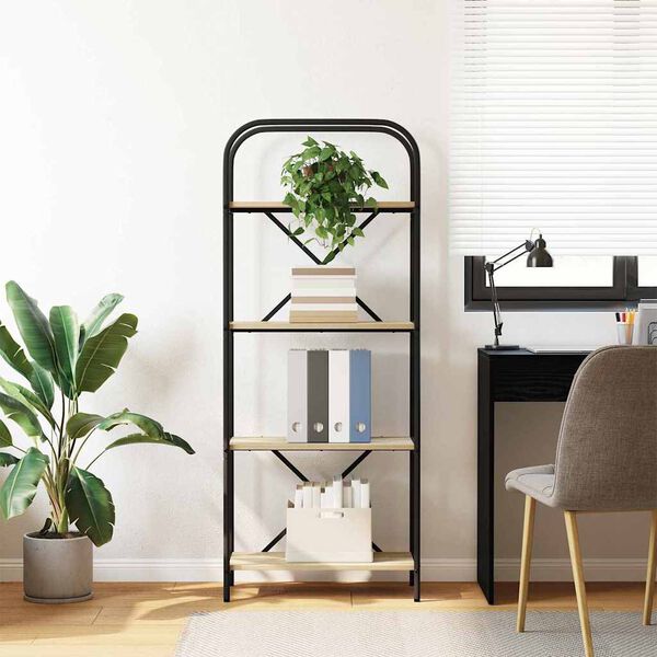 vidaXL &Rho;ά&phi;&iota; &Beta;&iota;&beta;&lambda;ί&omega;&nu; &Delta;&rho;ύ&sigmaf; Sonoma 60 x 30 x 146 &epsilon;&kappa; &Epsilon;&pi;&epsilon;&xi;&epsilon;&rho;&gamma;&alpha;&sigma;&mu;έ&nu;&omicron; &xi;ύ&lambda;&omicron;