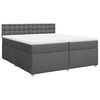 vidaXL &Kappa;&rho;&epsilon;&beta;ά&tau;&iota; Boxspring &mu;&epsilon; &Sigma;&tau;&rho;ώ&mu;&alpha; &Sigma;&kappa;&omicron;ύ&rho;&omicron; &Gamma;&kappa;&rho;&iota; 200x200 &epsilon;&kappa;. &Upsilon;&phi;&alpha;&sigma;&mu;ά&tau;&iota;&nu;&omicron;
