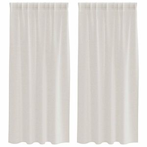 vidaXL &Kappa;&omicron;&upsilon;&rho;&tau;ί&nu;&alpha; &beta;&upsilon;&sigma;&sigma;&iota;&nu;ί 2 &tau;&mu;&chi;. &Kappa;&rho;&epsilon;&mu; 175 x 140 &epsilon;&kappa;. &Pi;&omicron;&lambda;&upsilon;&epsilon;&sigma;&tau;έ&rho;&alpha;&sigmaf;