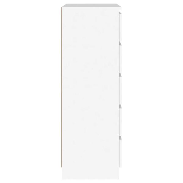 vidaXL Συρταριέρα Λευκή 60 x 36 x 103 εκ. από Επεξεργασμένο Ξύλο