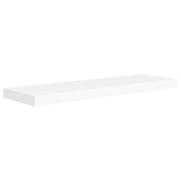 vidaXL Ράφι Τοίχου Άσπρο 80x23,5x3,8 εκ. από MDF
