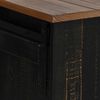 vidaXL ντουλάπι τηλεόρασης HALDEN 2 συρόμενες πόρτες Μαύρο 150x40x60cm