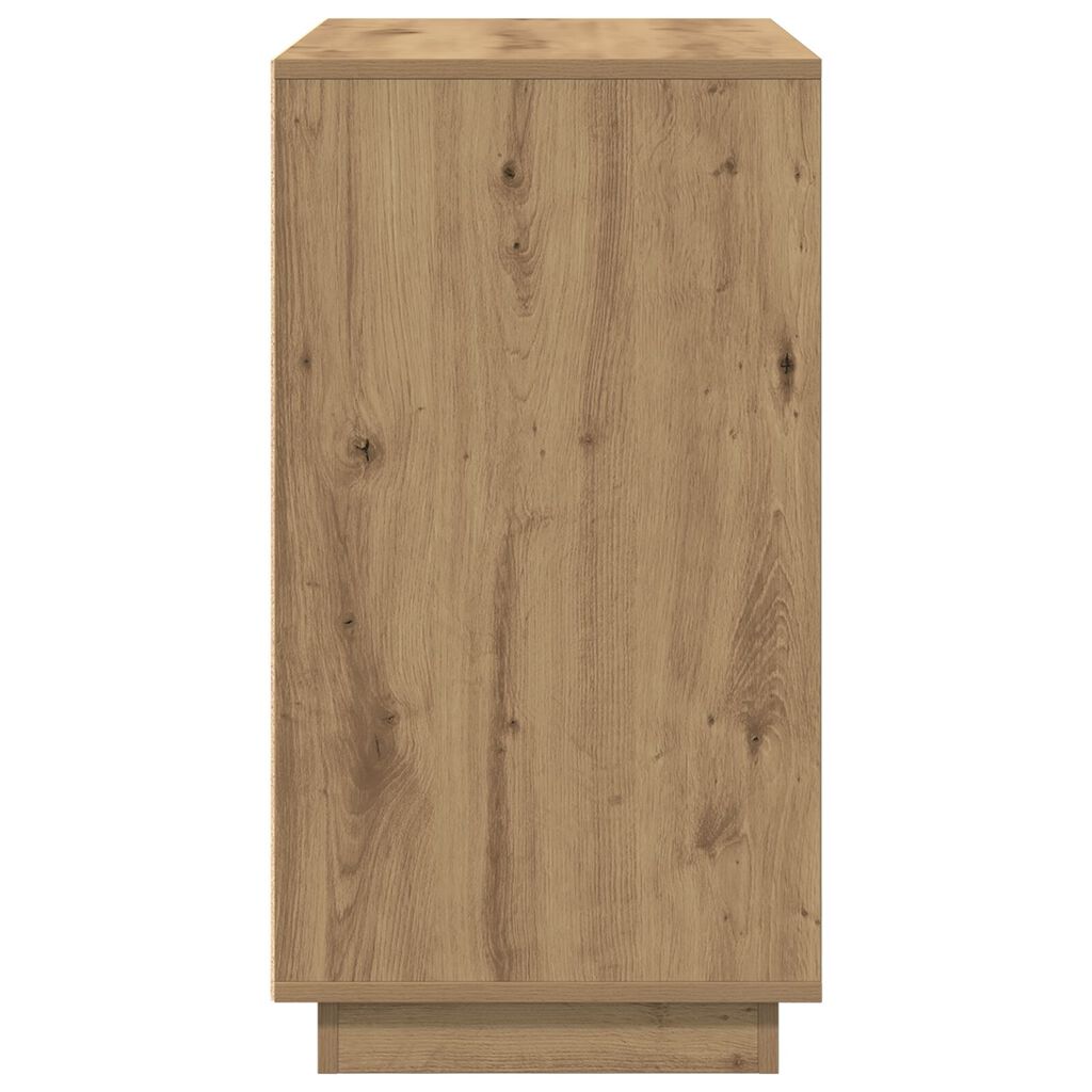 vidaXL Σιφωνάς Artisan Oak 80x34x75 εκ. Κατασκευασμένο ξύλο