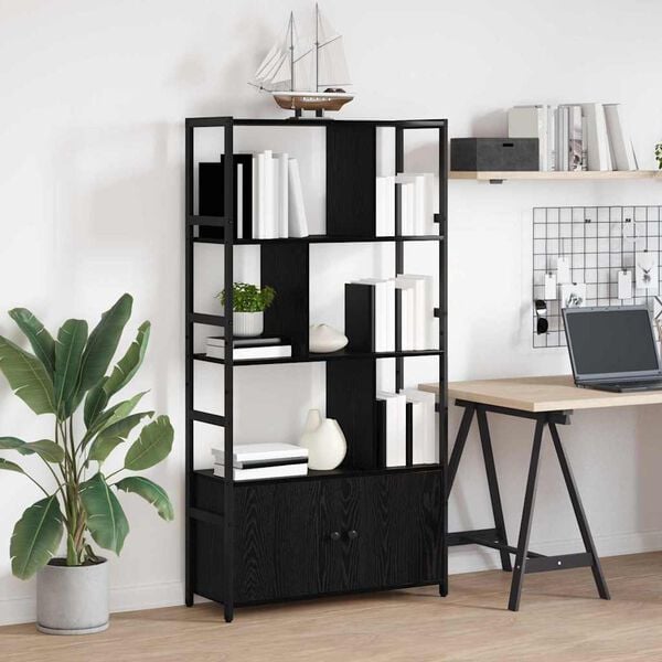 vidaXL &Rho;ά&phi;&iota; &Beta;&iota;&beta;&lambda;ί&omega;&nu; &Mu;&alpha;ύ&rho;&eta; &Omicron;&xi;&upsilon;ά 80 x 30 x 155,5 &epsilon;&kappa; &Epsilon;&pi;&epsilon;&xi;&epsilon;&rho;&gamma;&alpha;&sigma;&mu;έ&nu;&omicron; &xi;ύ&lambda;&omicron;