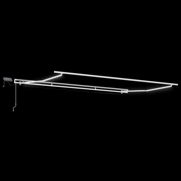 Ανασυρόμενη Τέντα vidaXL με LED Μπεζ 450x300 εκ