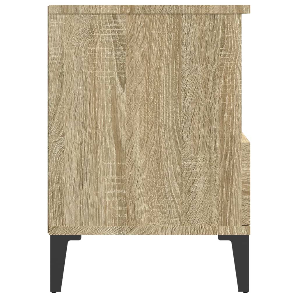 vidaXL Κομοδίνο Sonoma Δρυς 40x35x50 εκ.
