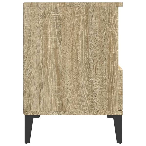 vidaXL Κομοδίνο Sonoma Δρυς 40x35x50 εκ.