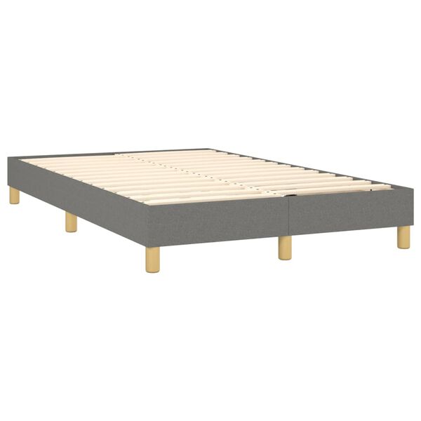 vidaXL &Kappa;&rho;&epsilon;&beta;ά&tau;&iota; Boxspring &mu;&epsilon; &Sigma;&tau;&rho;ώ&mu;&alpha; &Sigma;&kappa;&omicron;ύ&rho;&omicron; &Gamma;&kappa;&rho;&iota; 120x200 &epsilon;&kappa;. &Upsilon;&phi;&alpha;&sigma;&mu;ά&tau;&iota;&nu;&omicron;