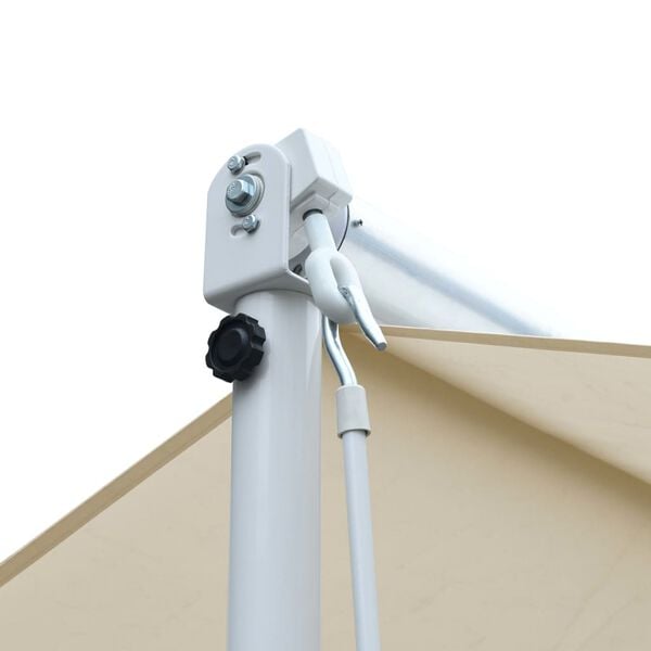 vidaXL Τέντα Μεταφερόμενη με Βραχίονες Κρεμ 500 x 300 εκ.