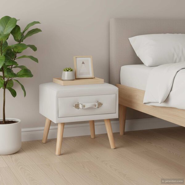 vidaXL &Kappa;&omicron;&mu;&omicron;&delta;ί&nu;&omicron; &Lambda;&epsilon;&upsilon;&kappa;ό 40 x 35 x 40 &epsilon;&kappa;. &alpha;&pi;ό &Sigma;&upsilon;&nu;&theta;&epsilon;&tau;&iota;&kappa;ό &Delta;έ&rho;&mu;&alpha;