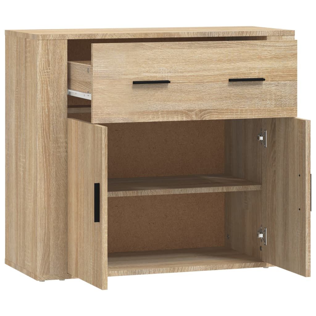 vidaXL Ντουλάπι Sonoma Δρυς 80x33x70 εκ. από Επεξεργασμένο Ξύλο