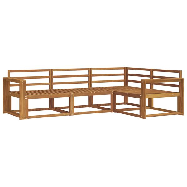 vidaXL &Sigma;&epsilon;&iota;&rho;ά &Kappa;&alpha;&nu;&alpha;&pi;έ &Epsilon;&xi;&omega;&tau;&epsilon;&rho;&iota;&kappa;&omicron;ύ 4 pcs &Phi;&upsilon;&sigma;&iota;&kappa;ό &Sigma;&tau;&epsilon;&rho;&epsilon;ό &Xi;ύ&lambda;&omicron; &Alpha;&kappa;&alpha;&kappa;ί&alpha;&sigmaf;