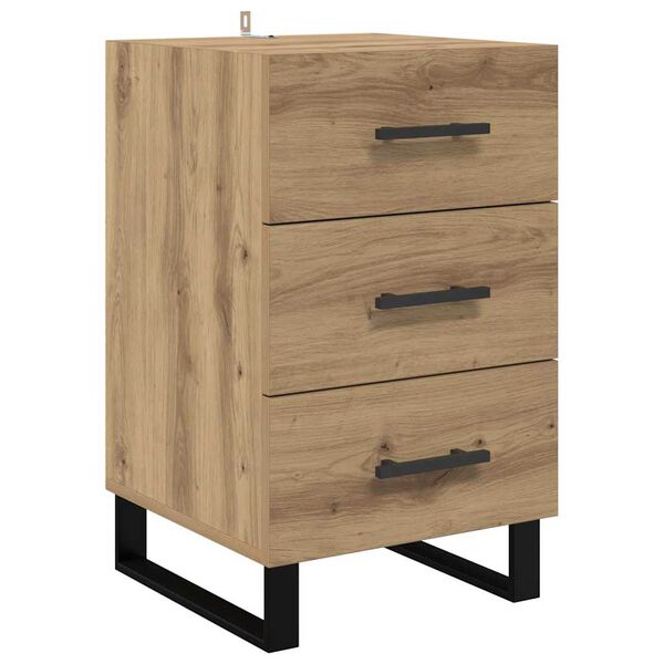 vidaXL &Kappa;&omicron;&mu;&omicron;&delta;ί&nu;&omicron; Artisan Oak 40 x 40 x 66 &epsilon;&kappa;. &Epsilon;&pi;&epsilon;&xi;&epsilon;&rho;&gamma;&alpha;&sigma;&mu;έ&nu;&omicron; &xi;ύ&lambda;&omicron;