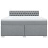vidaXL &Kappa;&rho;&epsilon;&beta;ά&tau;&iota; Boxspring &mu;&epsilon; &Sigma;&tau;&rho;ώ&mu;&alpha; &Alpha;&nu;&omicron;&iota;&chi;&tau;ό &Gamma;&kappa;&rho;&iota; 180x200 &epsilon;&kappa;. &Upsilon;&phi;&alpha;&sigma;&mu;ά&tau;&iota;&nu;&omicron;