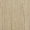 vidaXL Κομοδίνο Sonoma Δρυς 45x50x50 εκ. από Επεξεργασμένο Ξύλο