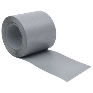 vidaXL Περιφράξεις Προστατευτικές 10 Τεμ. Γκρι 252,5 x 19 εκ. από PVC