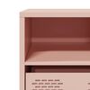 vidaXL Έπιπλο Τηλεόρασης Ροζ 68 x 39 x 43,5 εκ. Χάλυβας Ψυχρής Έλασης