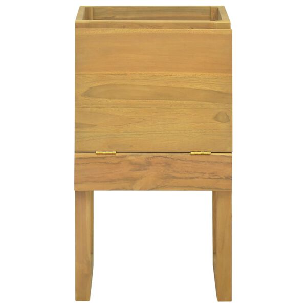 vidaXL Έπιπλο Μπάνιου 41 x 40 x 75 εκ. από Μασίφ Ξύλο Teak