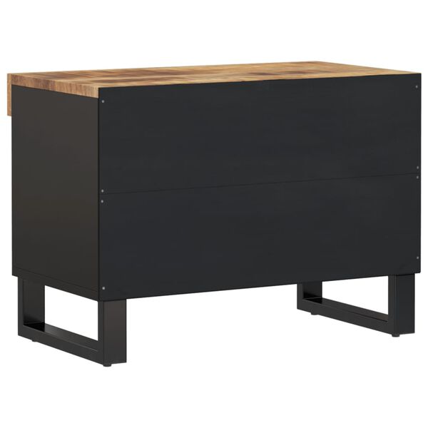 vidaXL Έπιπλο Τηλεόρασης 60 x 33 x 43,5 εκ. από Μασίφ Ξύλο Μάνγκο