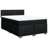 vidaXL &Kappa;&rho;&epsilon;&beta;ά&tau;&iota; Boxspring &mu;&epsilon; &Sigma;&tau;&rho;ώ&mu;&alpha; &Mu;&alpha;ύ&rho;&omicron; 140x200 &epsilon;&kappa;. &Upsilon;&phi;&alpha;&sigma;&mu;ά&tau;&iota;&nu;&omicron;