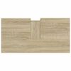 vidaXL Ντουλάπι Νιπτήρα Μπάνιου Sonoma Δρυς 65x33x60 εκ. Επεξ. Ξύλο