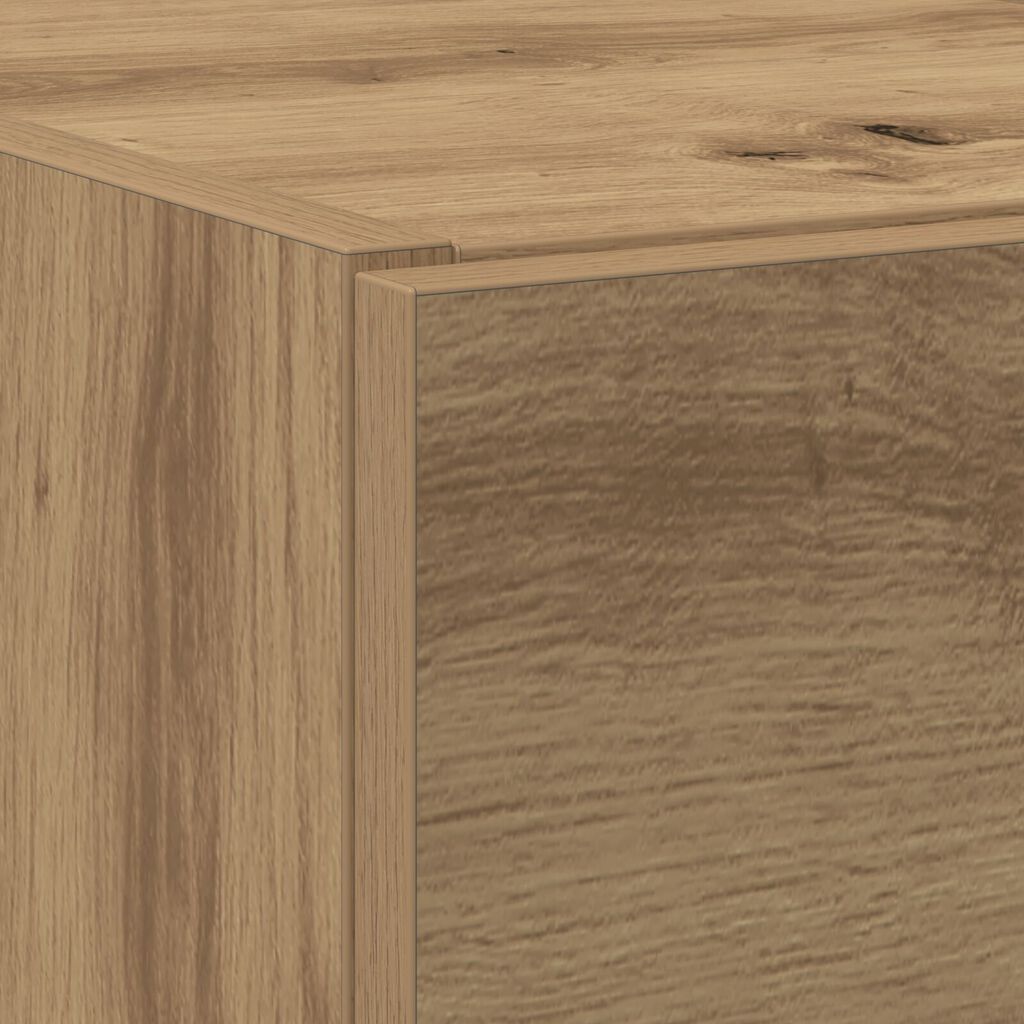 vidaXL Ντουλάπα Νιπτήρα Ξύλο Τέχνης 59x37x59 cm Επεξεργασμένο Ξύλο