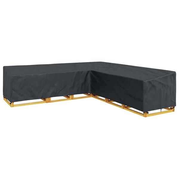 vidaXL Κάλυμμα επίπλων εξωτερικού χώρου 325 x 325 x 80 εκ.