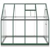 vidaXL Θερμοκήπιο με Πλαίσιο Βάσης Πράσινο 224x169x202 εκ. Αλουμινίου