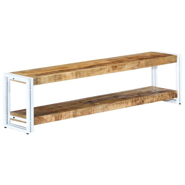 vidaXL Έπιπλο Τηλεόρασης 150 x 30 x 40 εκ. από Μασίφ Ξύλο Μάνγκο