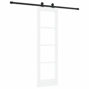 vidaXL &Sigma;&upsilon;&rho;ό&mu;&epsilon;&nu;&eta; &Pi;ό&rho;&tau;&alpha; ORKDAL &Lambda;&epsilon;&upsilon;&kappa;ό &kappa;&alpha;&iota; &Mu;&alpha;ύ&rho;&omicron; 61 x 198,5 &epsilon;&kappa;.