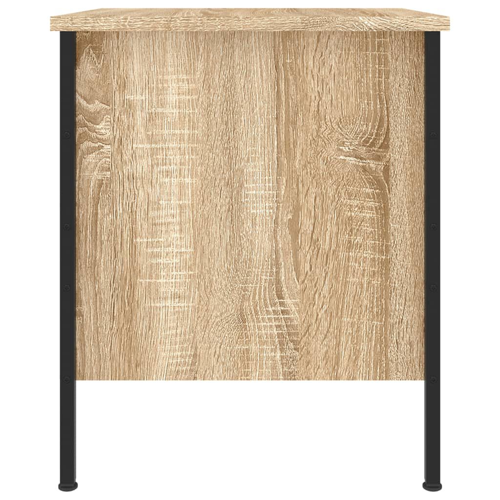 vidaXL Κομοδίνα 2 Τεμ. Sonoma Δρυς 40x42x50 εκ. από Επεξεργασμένο Ξύλο