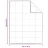 vidaXL Σετ Παπλωμάτων με μαξιλάρι 2 pcs Λευκό 155 x 200 εκ. Πούπουλο
