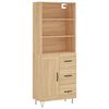 vidaXL &Nu;&tau;&omicron;&upsilon;&lambda;ά&pi;&iota; Sonoma &delta;&rho;&upsilon;&sigmaf; 69,5 x 34 x 180 &epsilon;&kappa;. &alpha;&pi;ό &Epsilon;&pi;&epsilon;&xi;&epsilon;&rho;&gamma;&alpha;&sigma;&mu;έ&nu;&omicron; &Xi;ύ&lambda;&omicron;