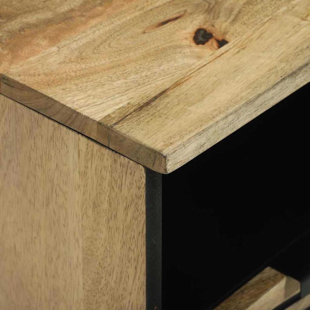 vidaXL Κάβα Τηλεόρασης Καφέ 100 x 33 x 46 εκ Μασίφ ξύλο μάνγκο