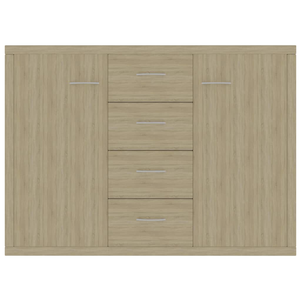 vidaXL Μπουφές Sonoma Δρυς 88 x 30 x 65 εκ. από Επεξ. Ξύλο